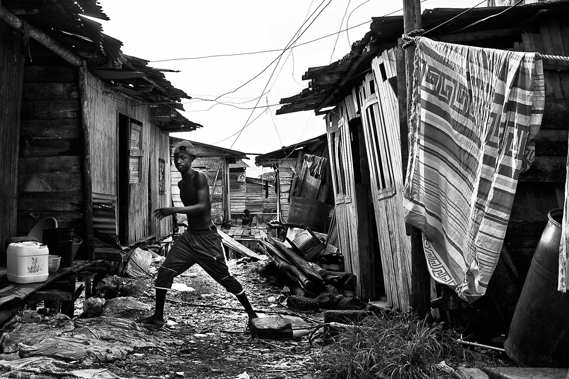  A young man in the San José Barrio  