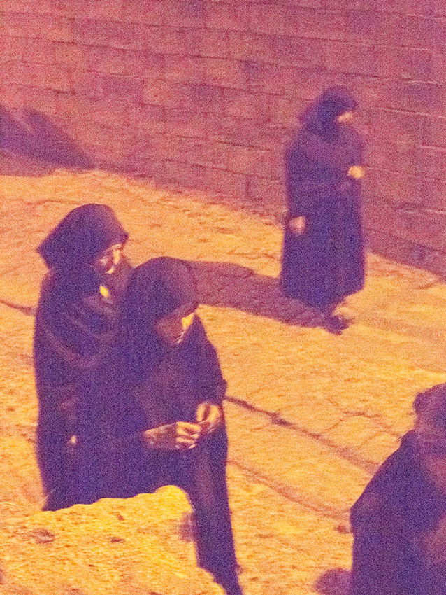  Night procession in Orgosolo, Barbagia.  