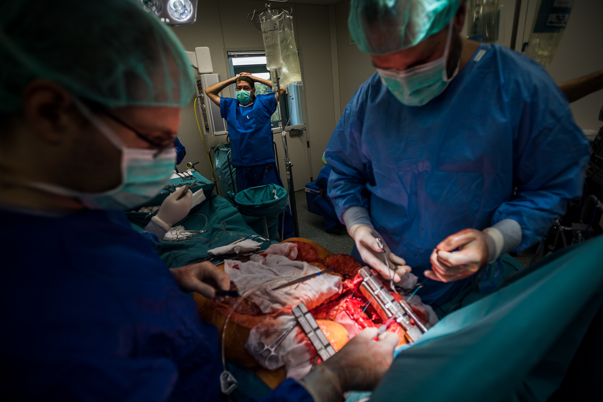  Patients are kept alive for a couple of hours after the deaths of their brain so the transplant team
can dissect out the usable organs to cure the needies with. 