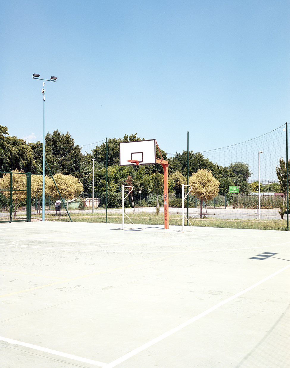  Creazzo, 2018, Italy
Basketball field in the courtyard of the local high school 