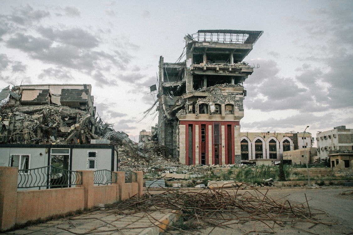  Mosul university destroyed during the battle. Iraq, May 2017. 