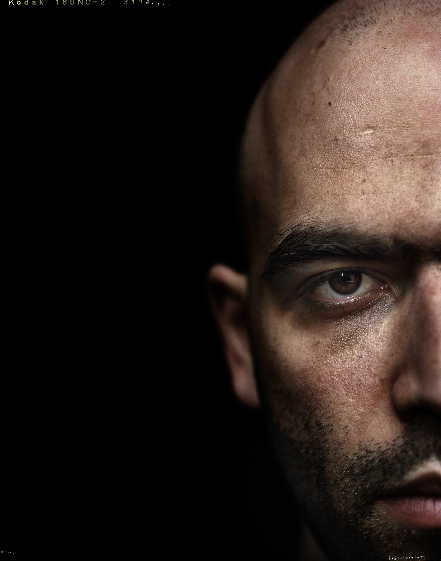  Rome, 04 March 2009.

The italian writer Roberto Saviano, 30 years old, author of the best-seller "Gomorrah". 