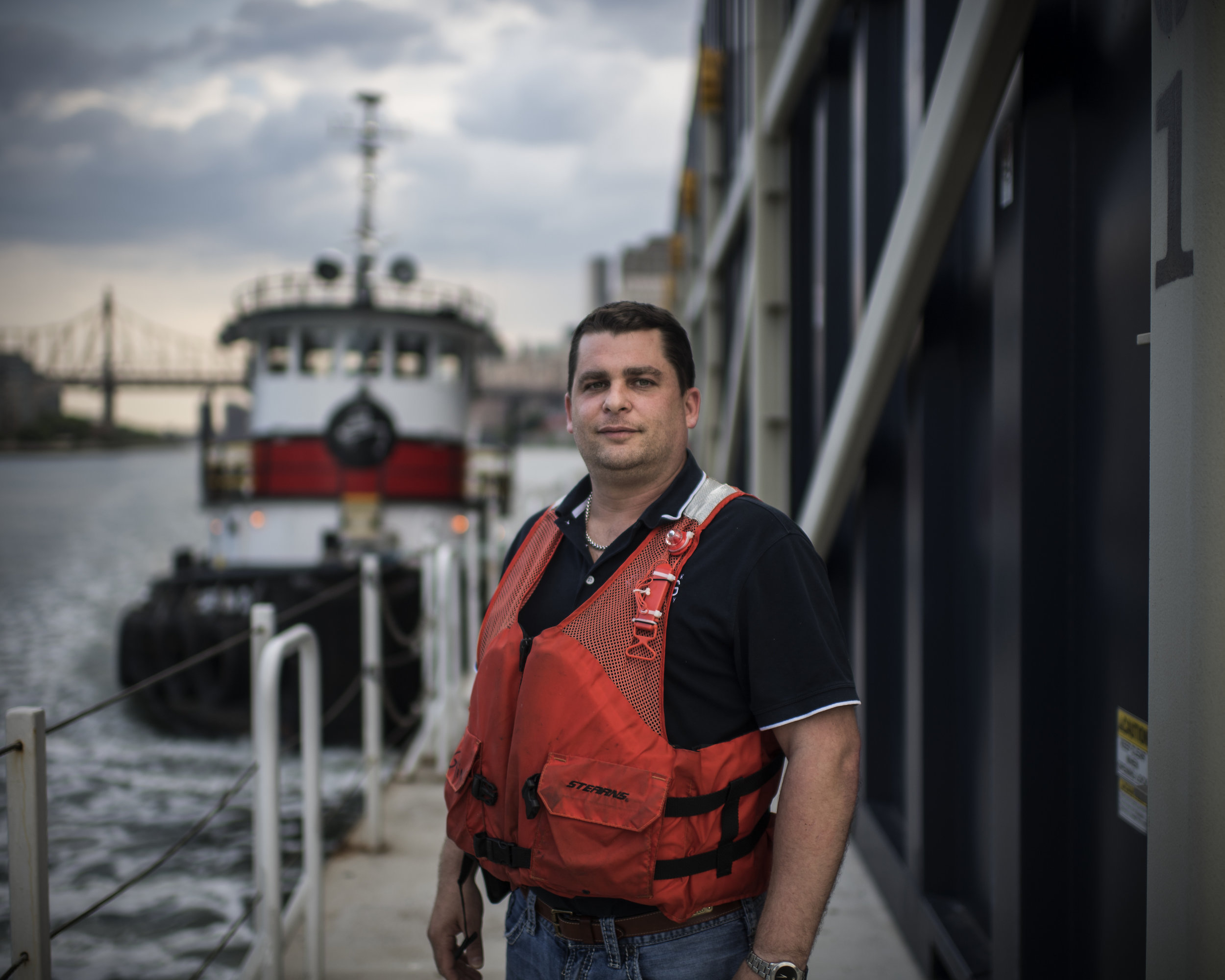  USA, New York, New York City, 23 May 2016

Portrait of a barge transport worker.

Kadir van Lohuizen / NOOR 