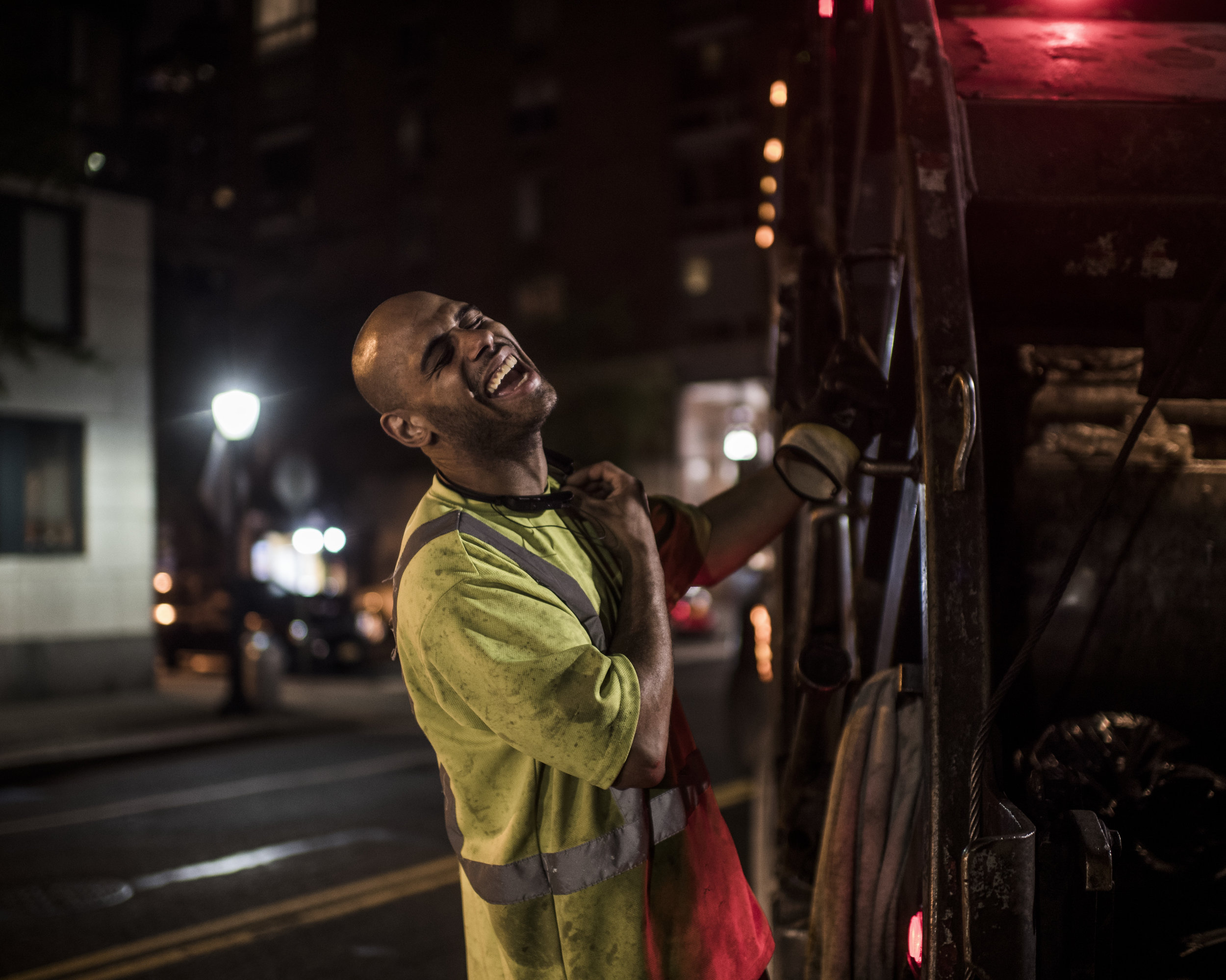  USA, New York, New York City, 24 May 2016

Waste being collected in the streets of Manhattan. Some of the bags way 50 kg, which is mainly food waste. Collection is often done by private contractors.

Kadir van Lohuizen / NOOR 