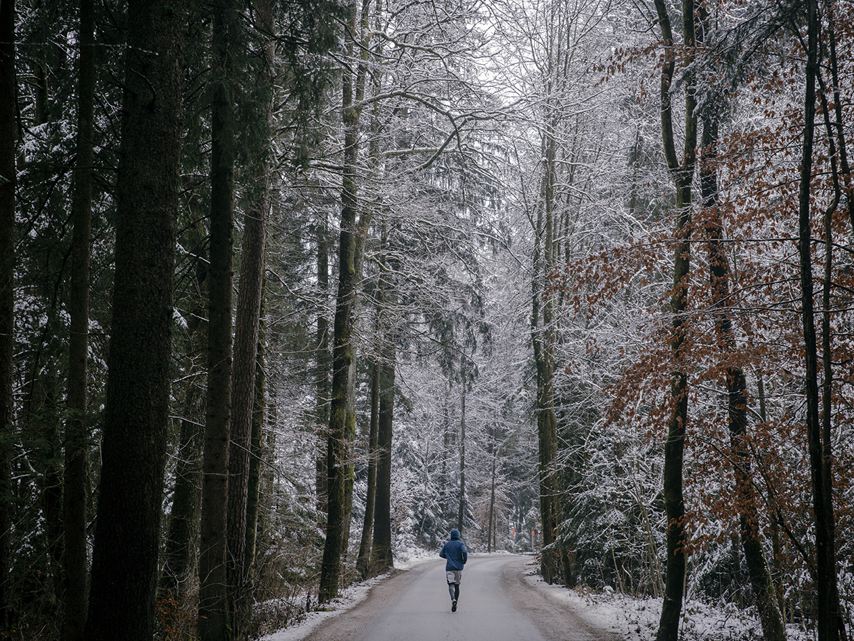  Every day after the school, Nikola race a few kilometers and is working on his fitness, Kranj, Slovenia/2019 
Photo/Vladimir Zivojinovic 