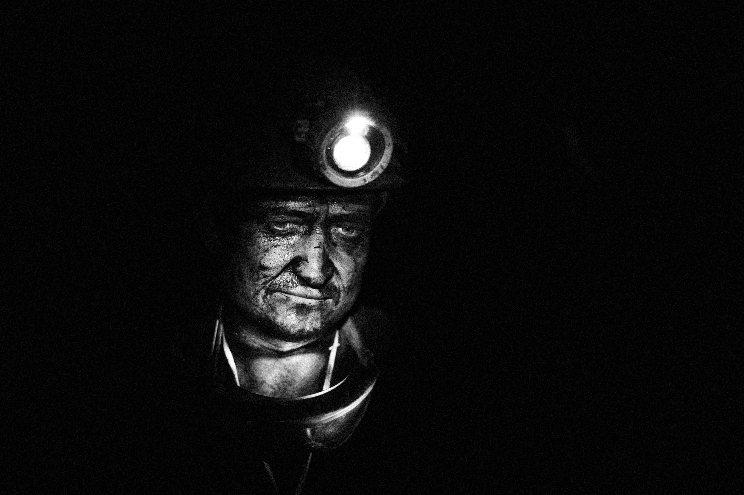 Poland, September 2009 - Coal miner. © Pep Bonet