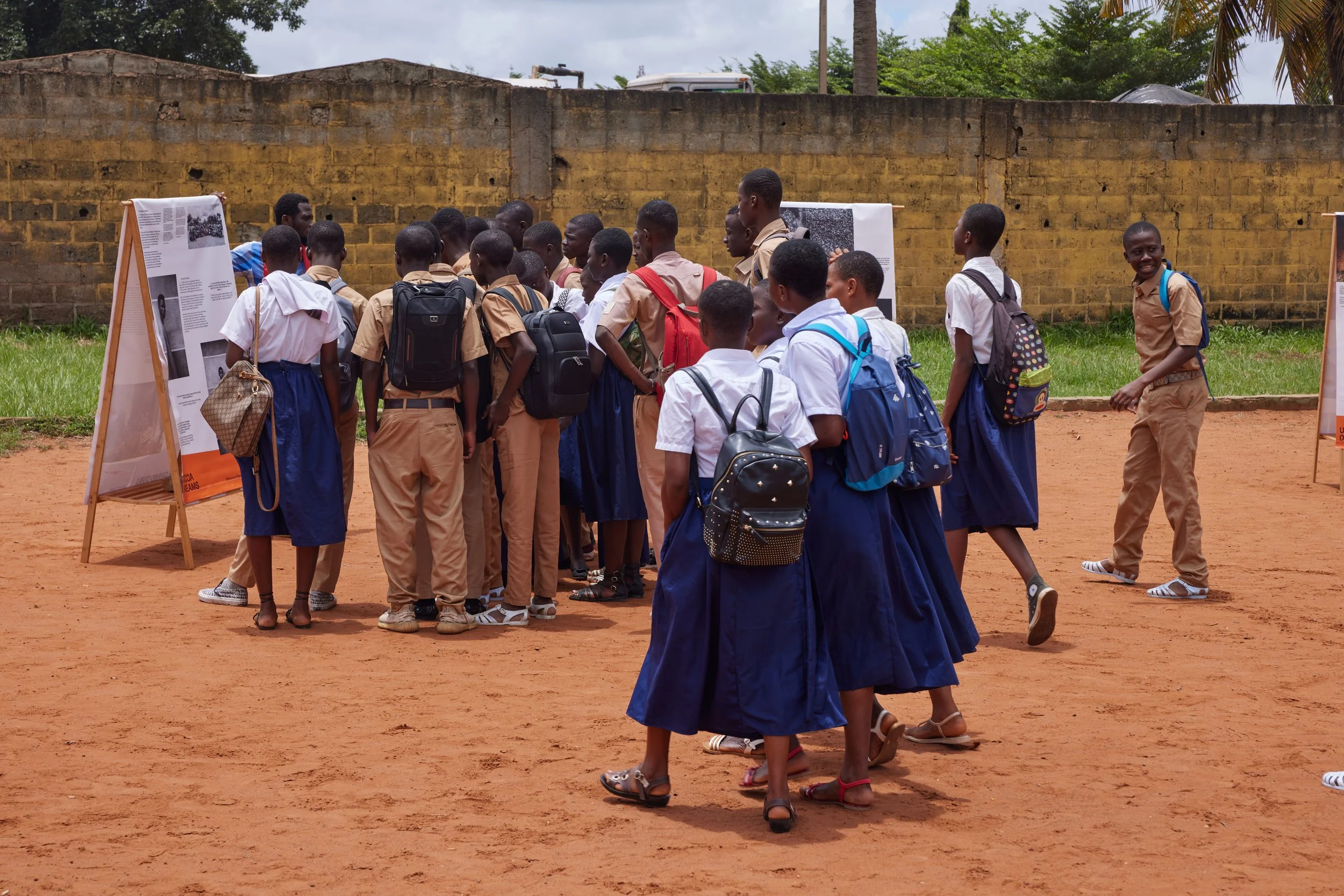 Exhibition Celebrating Communities' in Daloa by OlivierKhouadiani
