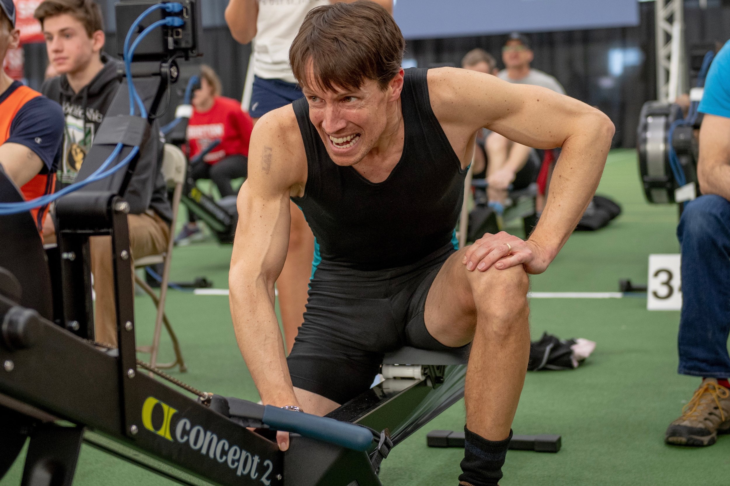 The face of relief, just after winning CRASH-B in 2019.