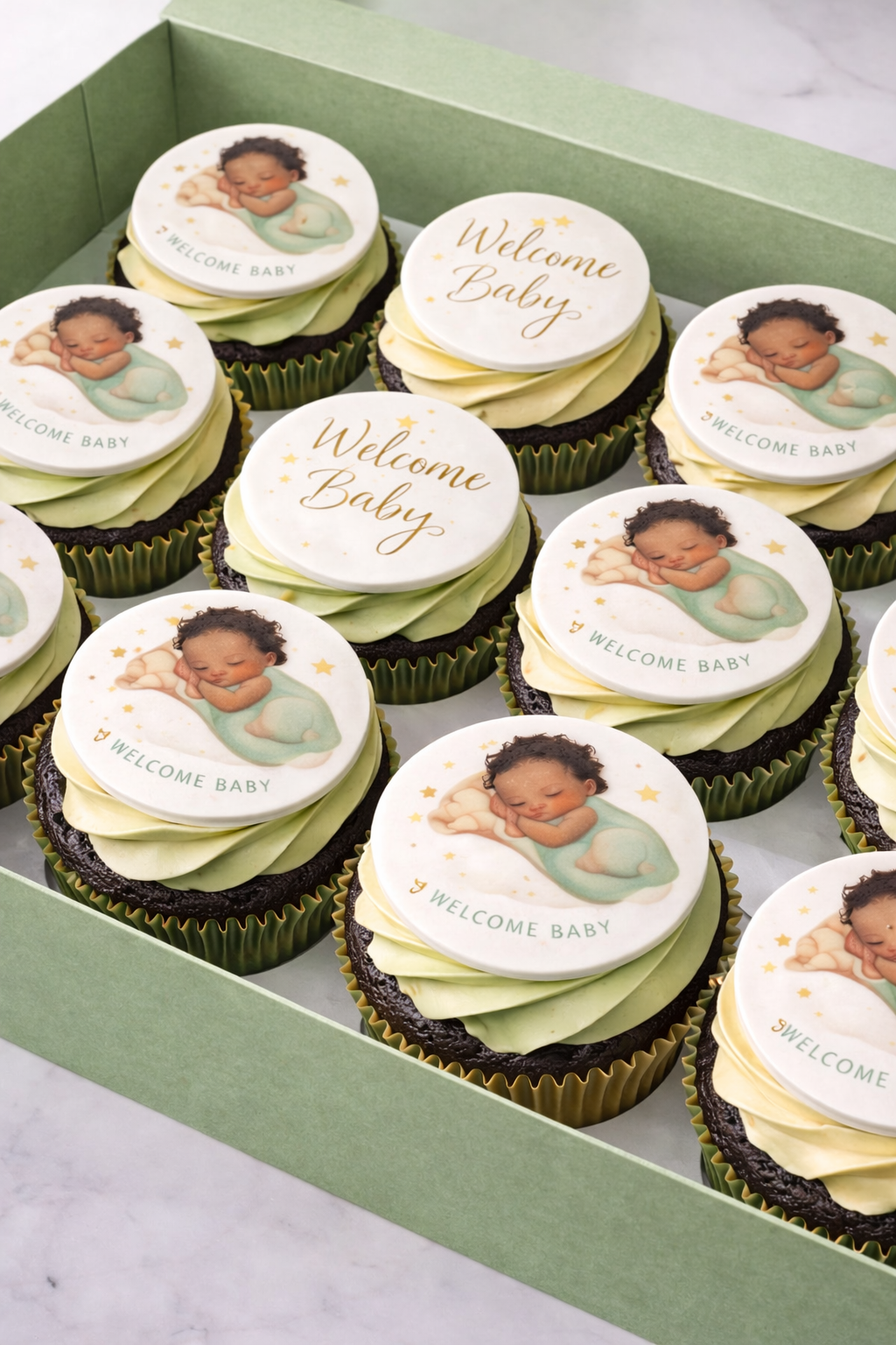 Custom Picture Cupcake