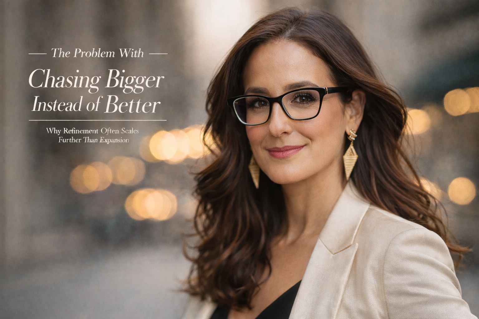 The Problem With Chasing Bigger Instead of Better