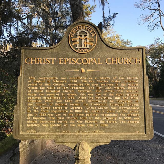 A historical treasure | Christ Church Frederica #seedsofgrowth