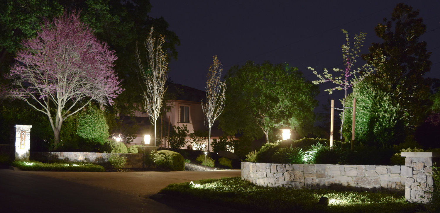 Elegant Outdoor Lighting, How To Do Landscape Lighting Design