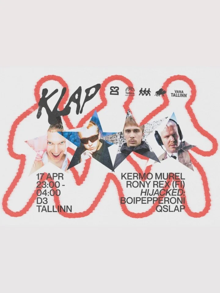 TALLINNN 🫧🫧

fri 17.4. 🦋

@d3_tallinn
@kermomurel
@boipepperoni
@hijacked909
@kuslap 

🫴