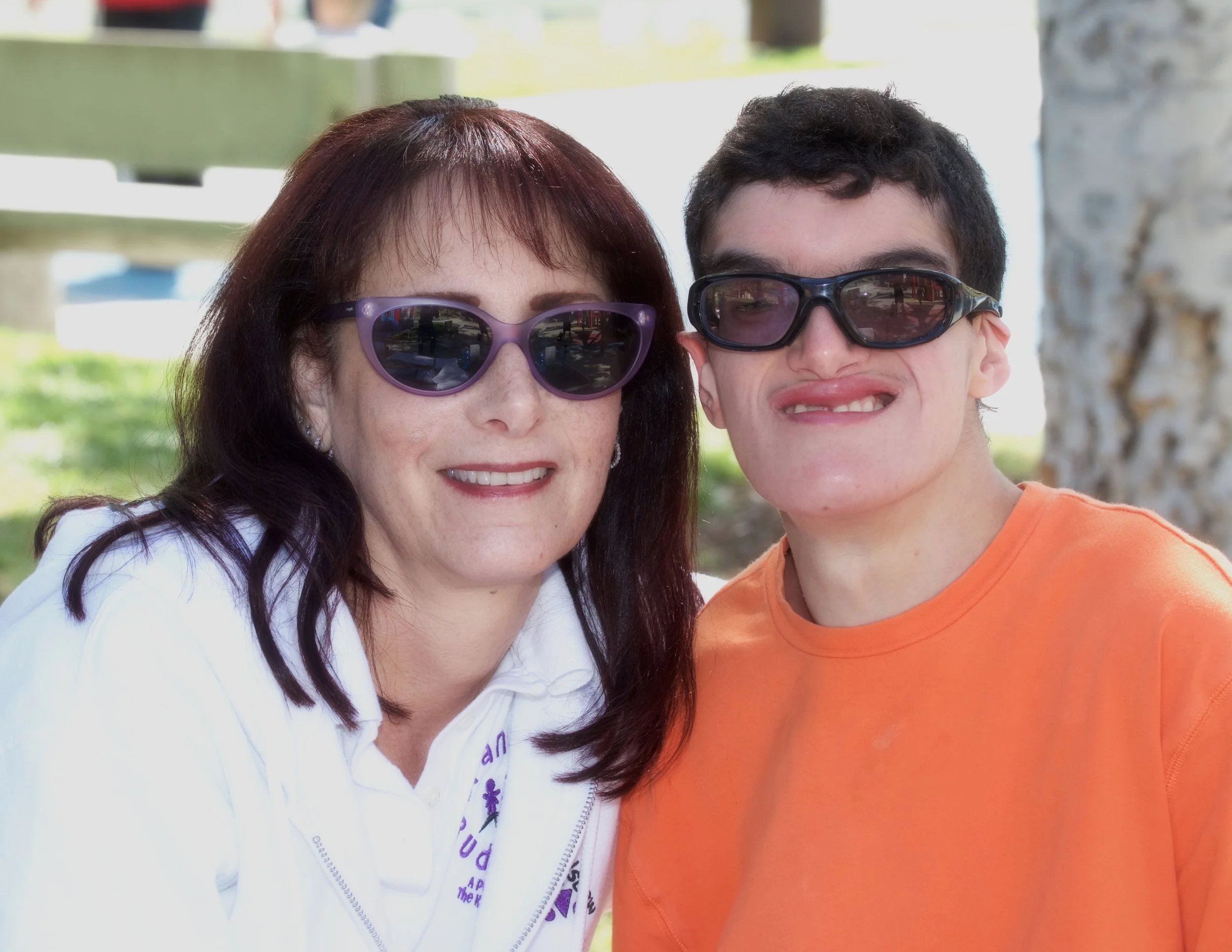 Dina and Brandon at Brandon's Village