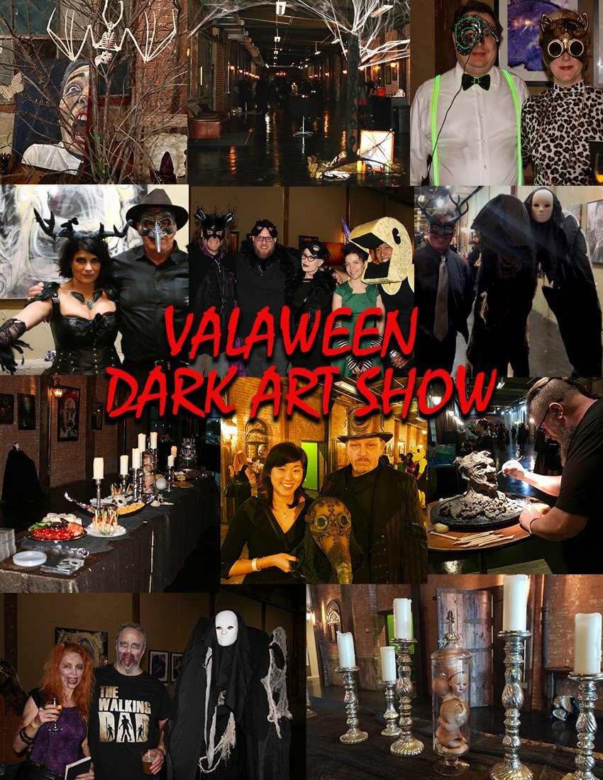 Ticket to VALAWEEN 2024: Día los Muertos 'Day of the Dead'!  Including the Dark Art Show :  Nov 1st  6:30pm -9:30pm