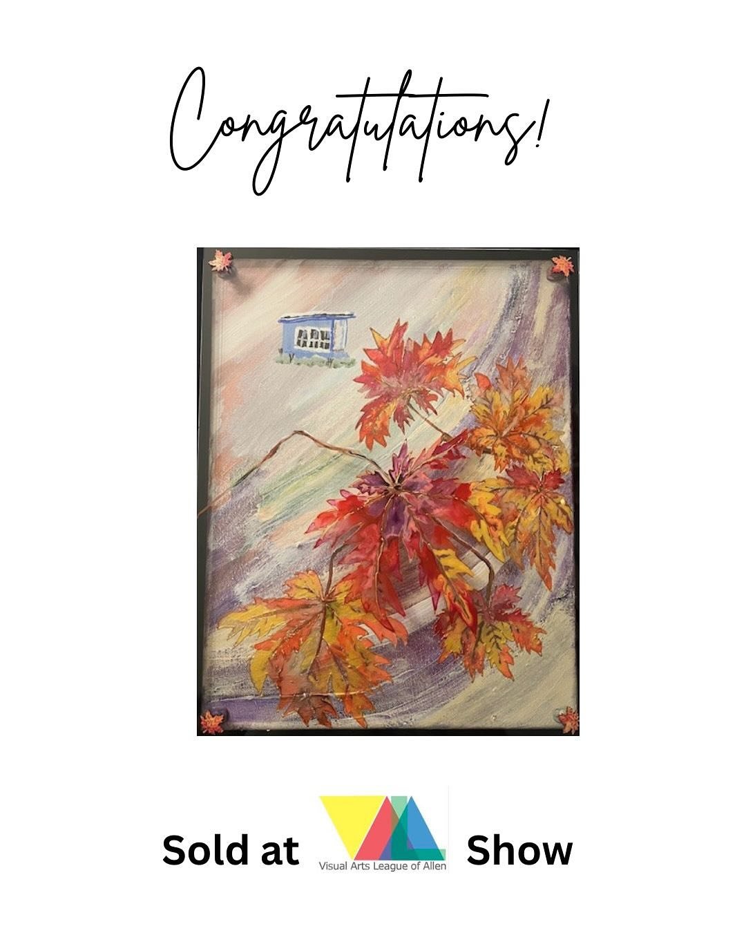 4 Paintings SOLD from the VALA Gallery