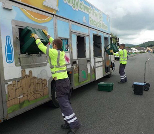 Conwy Council see recycling increase thanks to Kerb-Sort 