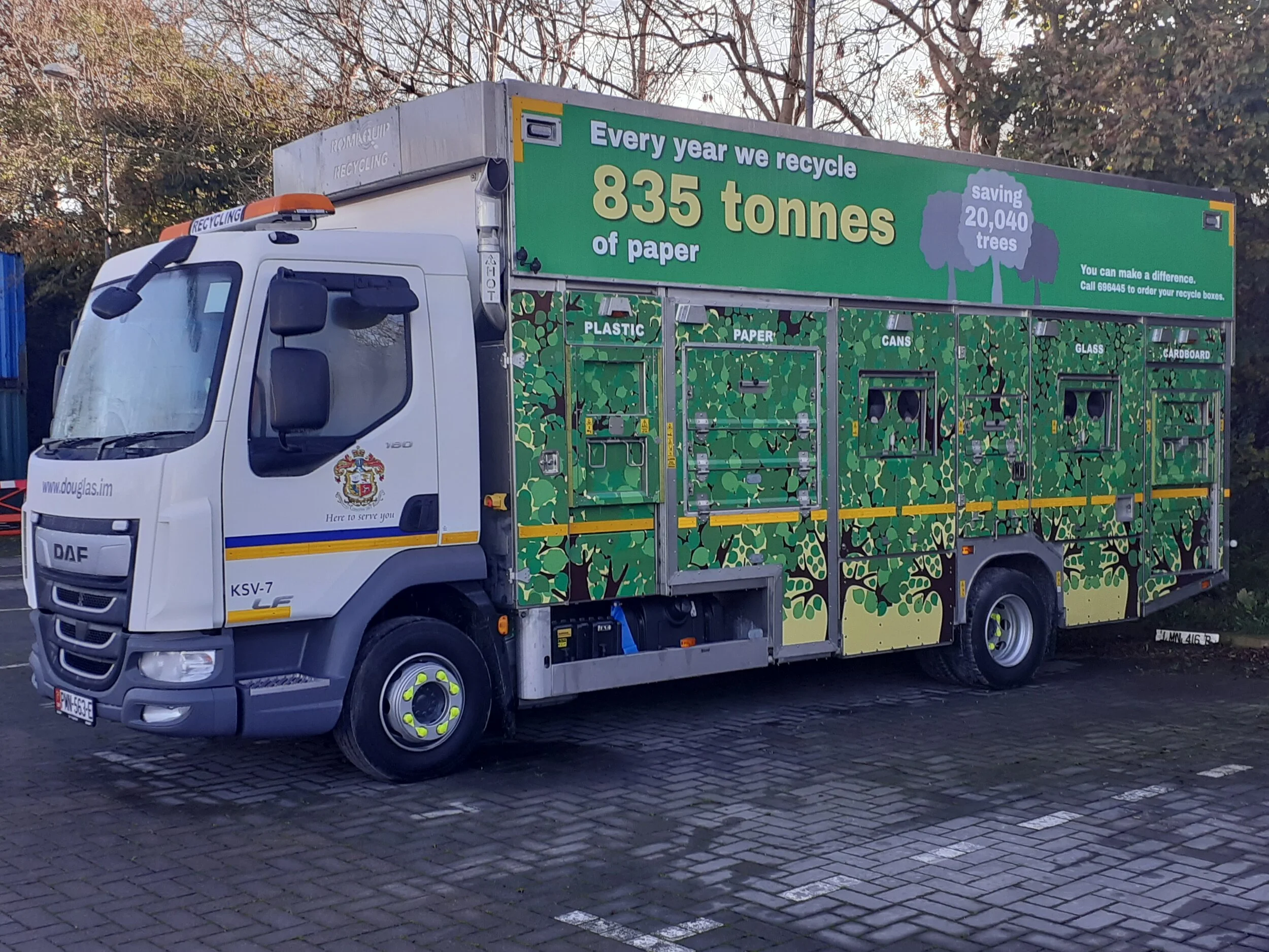 Douglas Borough Council New Kerb-Sort Fleet
