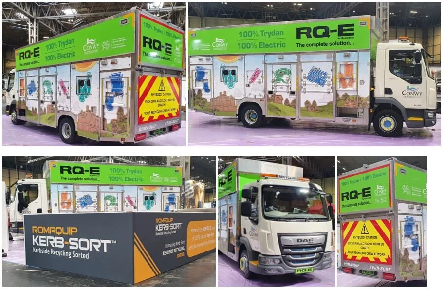 The RQ-E, Fully Electric Kerb-sort