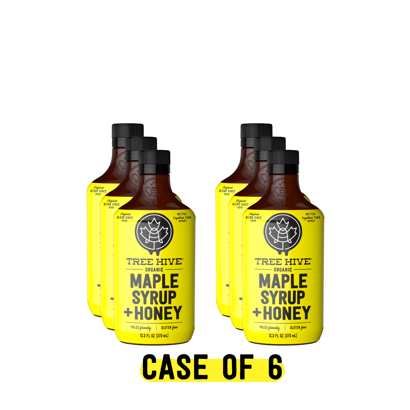 TREE HIVE® Syrup - Case of 6 Bottles - 12.5 FL OZ
