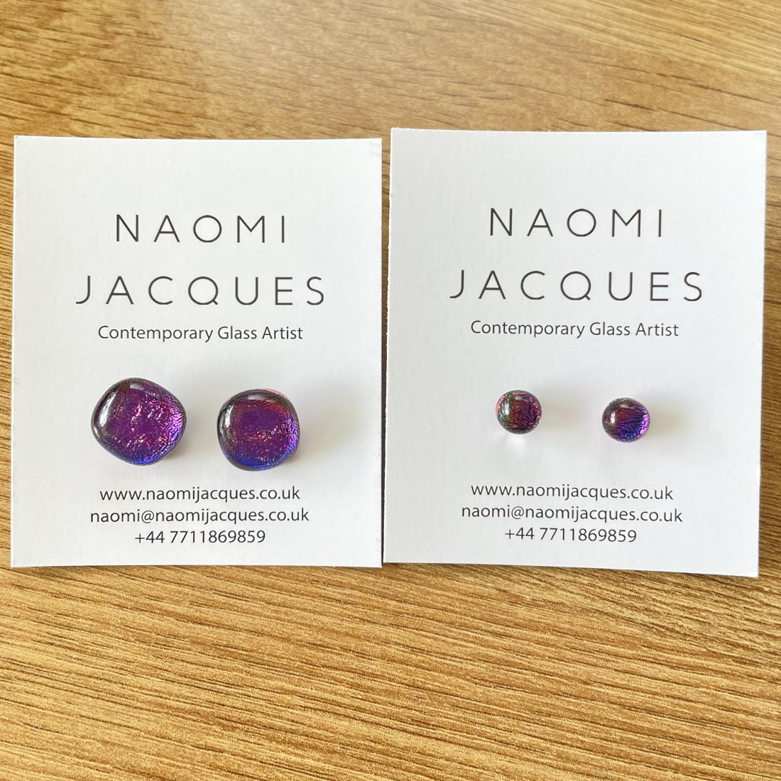 Dichroic purples Studs- 1cm and 0.5cm sizes.jpg