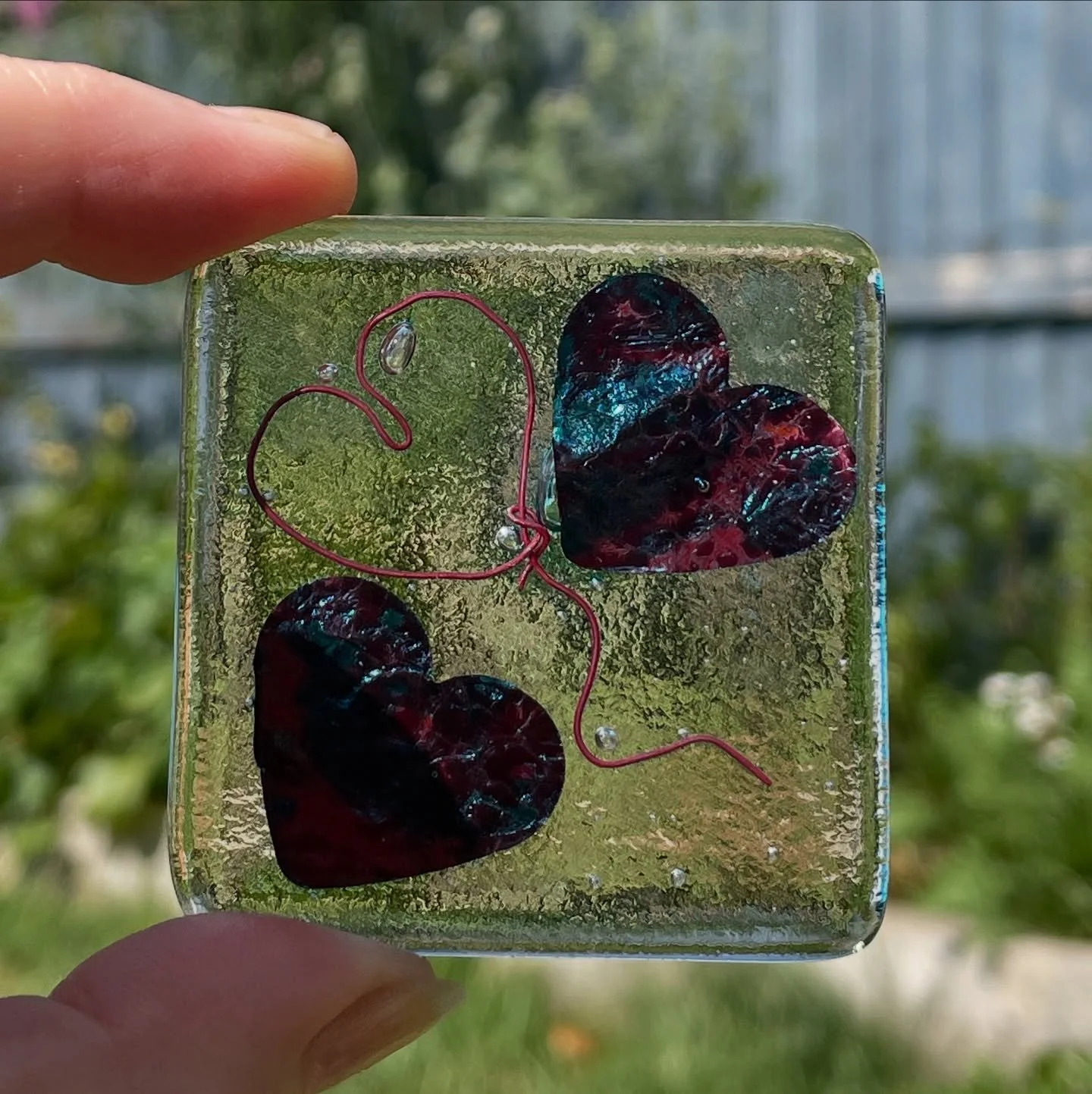 💎 Part 3 
The last, but not least, creations made at the drop in workshop held at @rugeleysnookerclub 

#amazingcreations #workshop #fusedglass #makeyourown