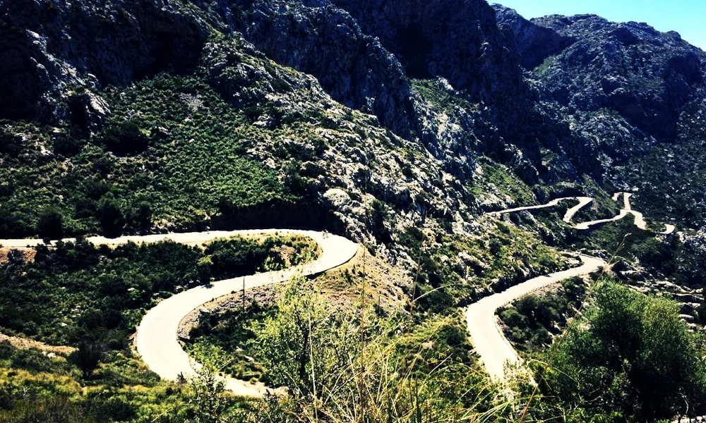  sa Calobra - on the way up  