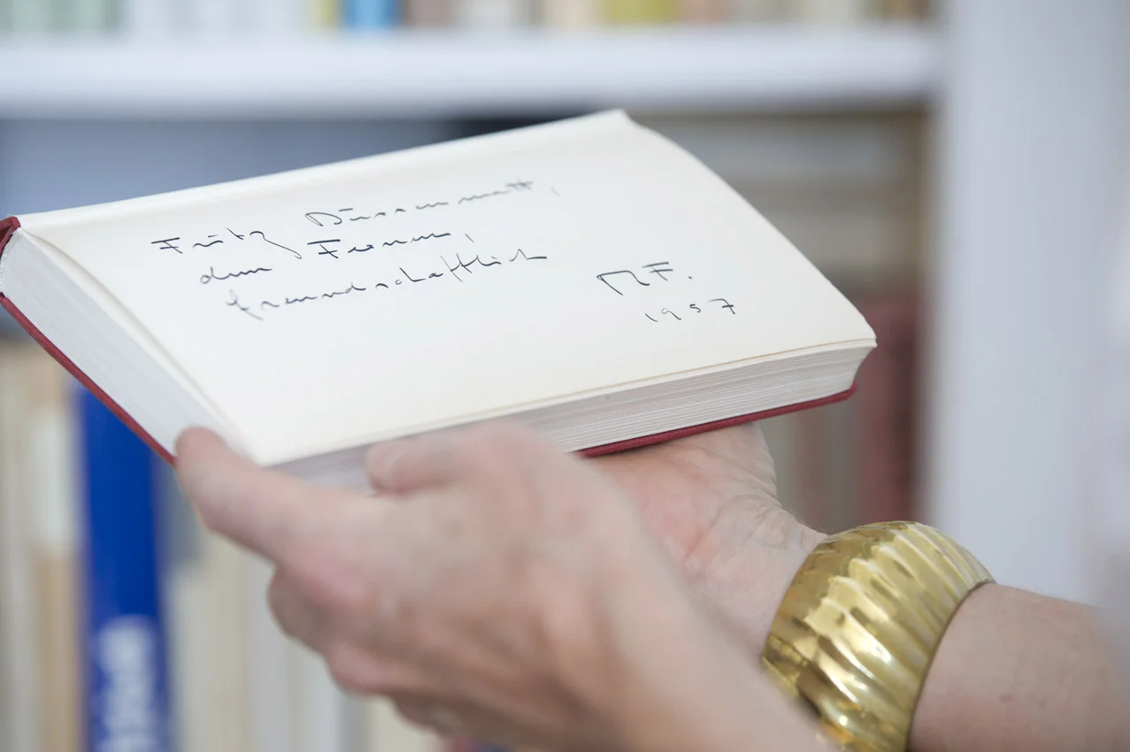 Eine Widmung von Max Frisch
