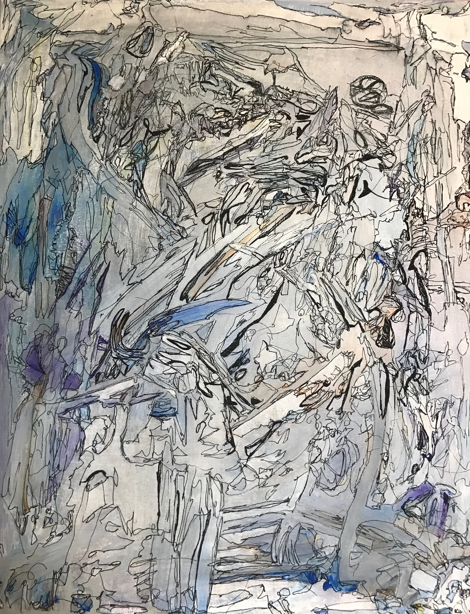 Blue Landscape, 2017