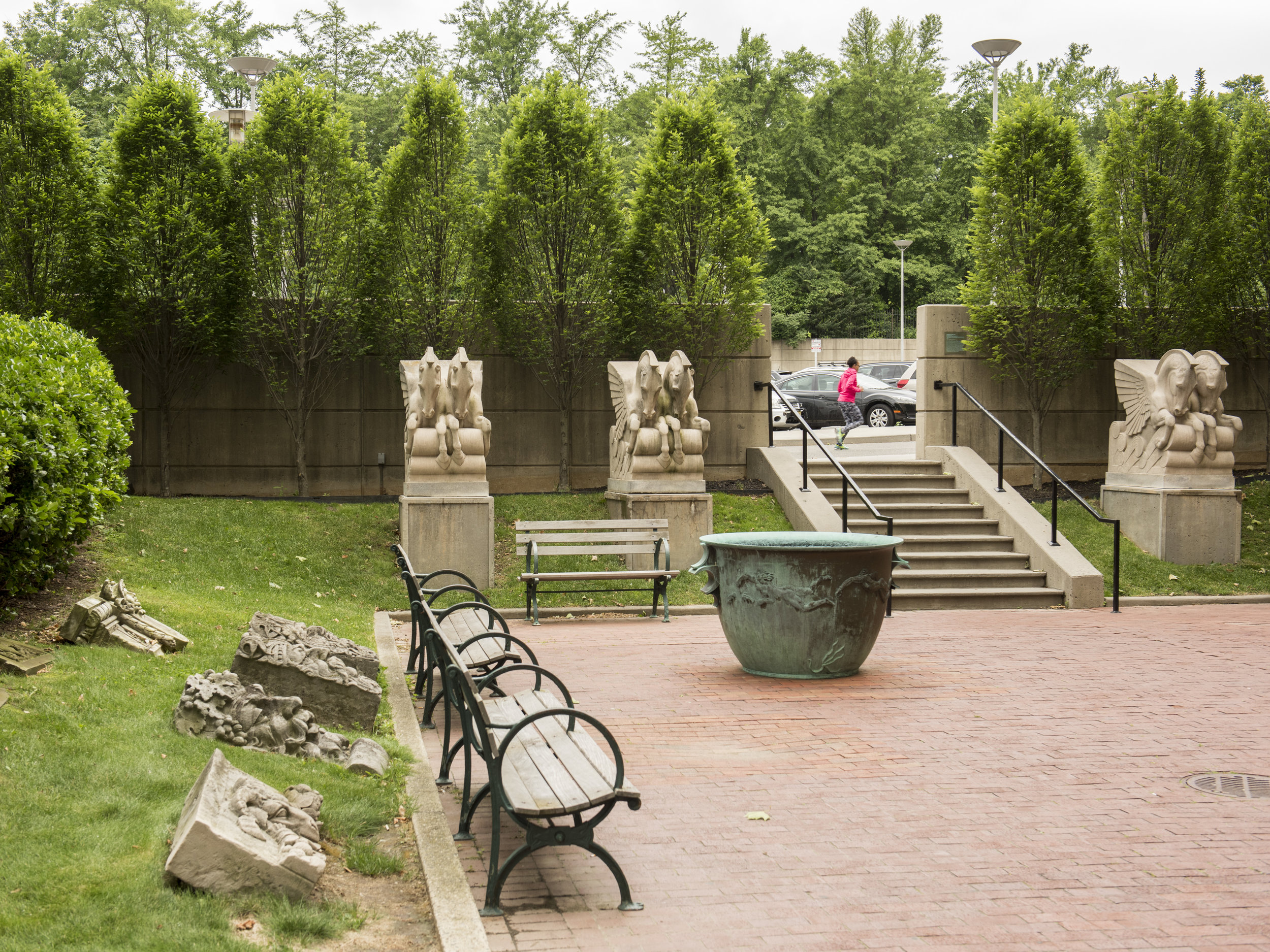 Brook Landscape Gardens Brooklyn Museum