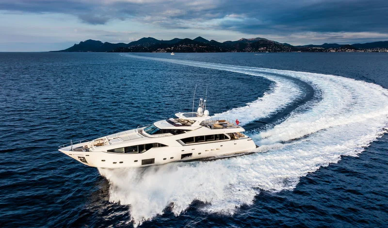 1-Ferretti Custom Line 108 VARDAR underway.jpg
