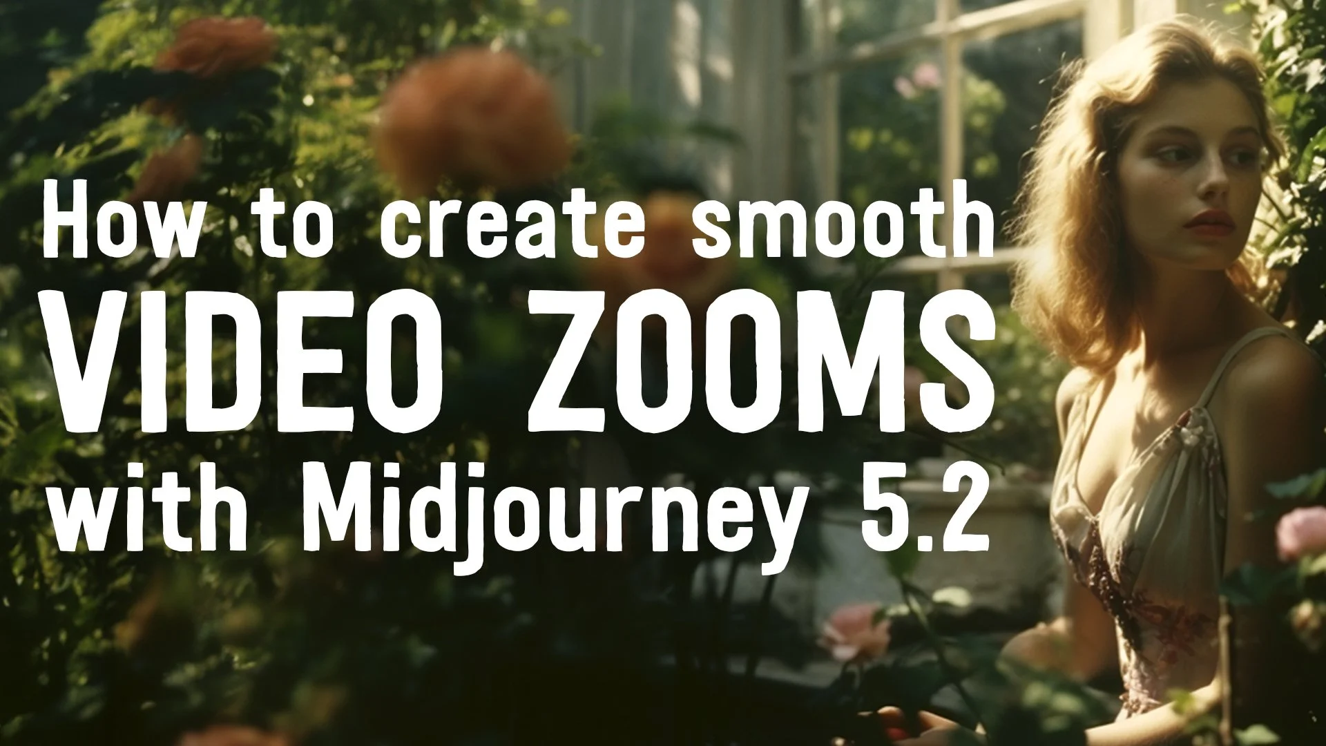 How to use the MidJourney Zoom Feature to create Smooth Video Zooms: A Step-By-Step Tutorial