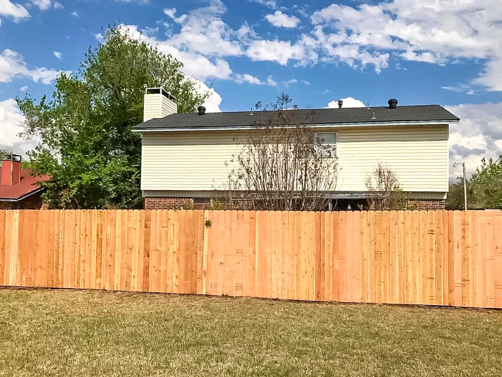 Western Cedar Privacy Fence