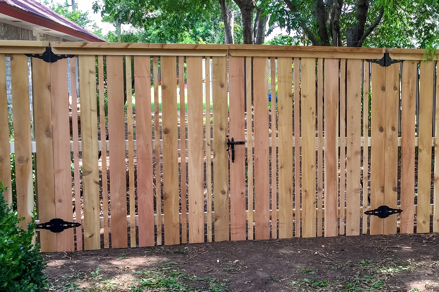 Custom Cedar Privacy Fence
