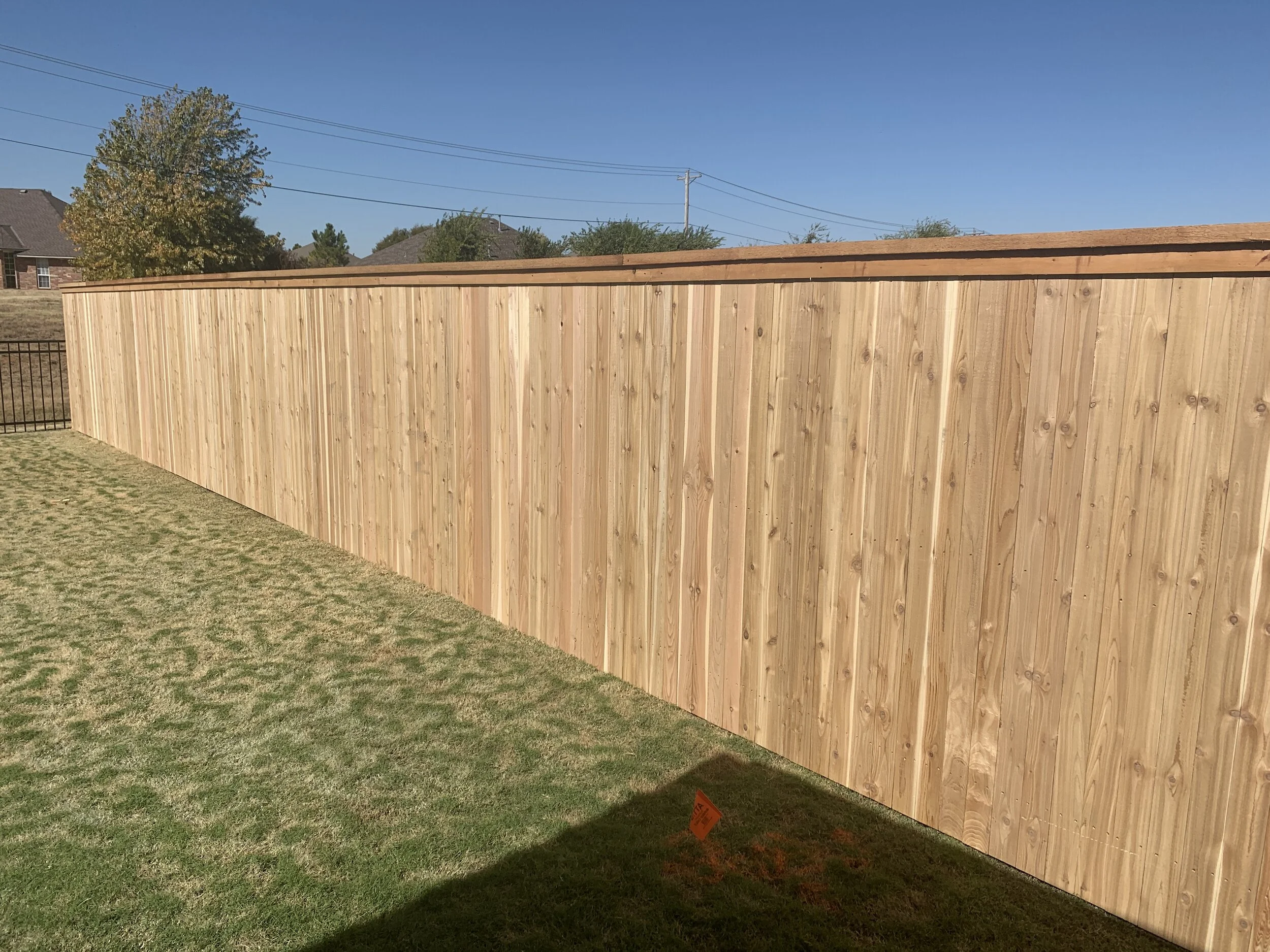 Cedar Privacy Quote — Red River Fence Oklahoma's Premier Fence Co.