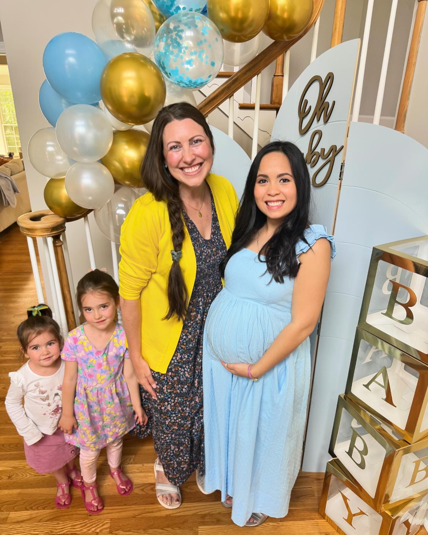 🩵 Baby Shower for a Beautiful Mama 🩵

What a GIFT 🎁 to be invited into these special moments, and get to have my own baby girls tag along for the FUN 🎈and Cake 🍰 haha

You&rsquo;re absolutely GORGEOUS &amp; GLOWING Lauren ✨✨✨ Can&rsquo;t wait fo