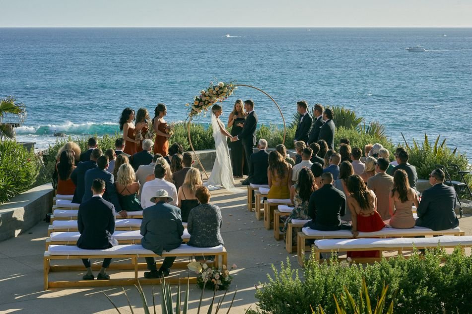 wedding ceremony at The Cape Cabo