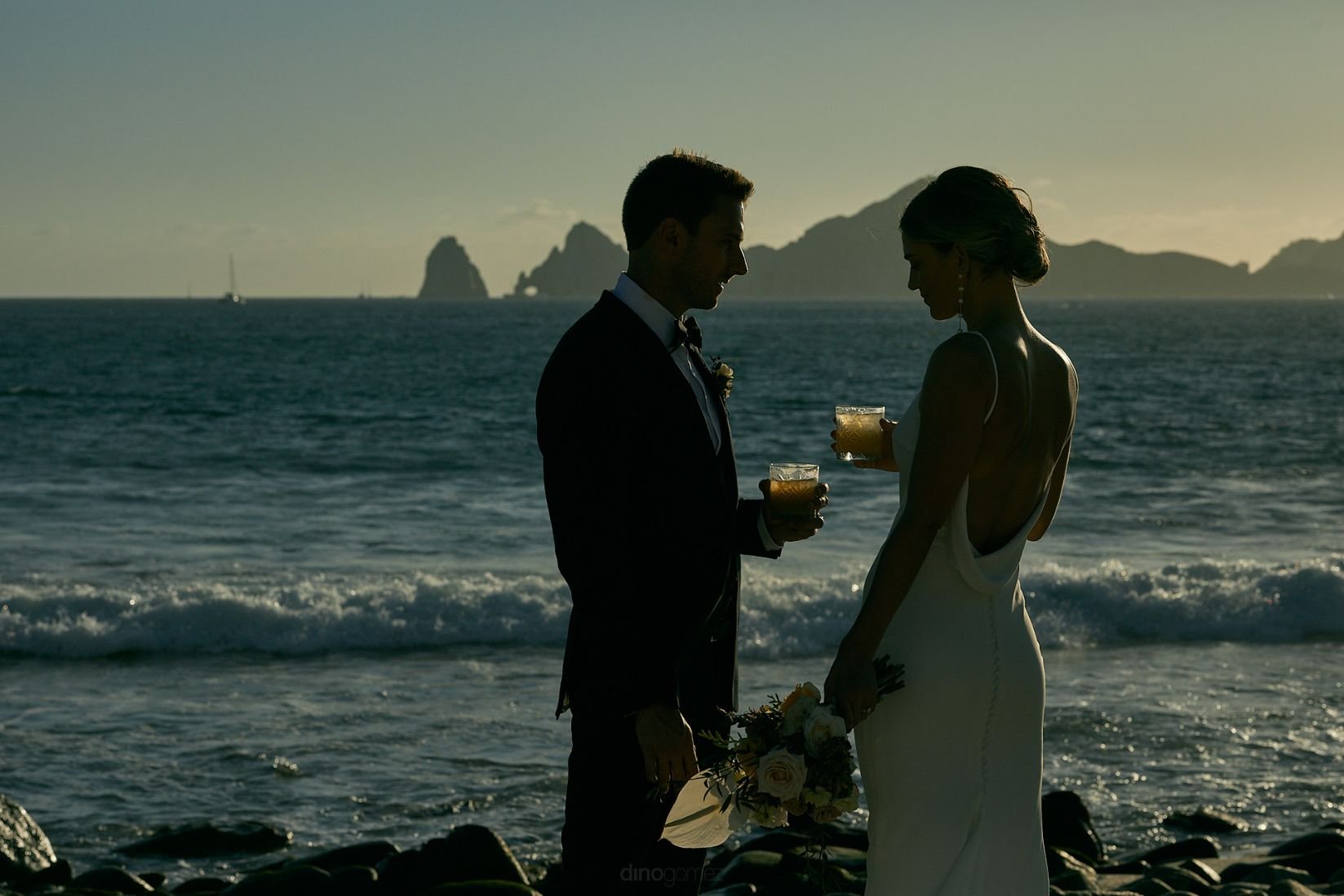 Cabo ocean view wedding The Cape