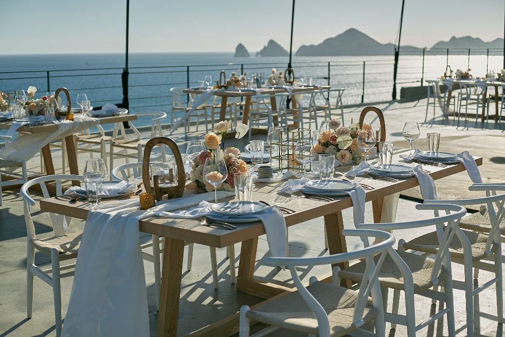 seaside wedding reception The Cape Cabo