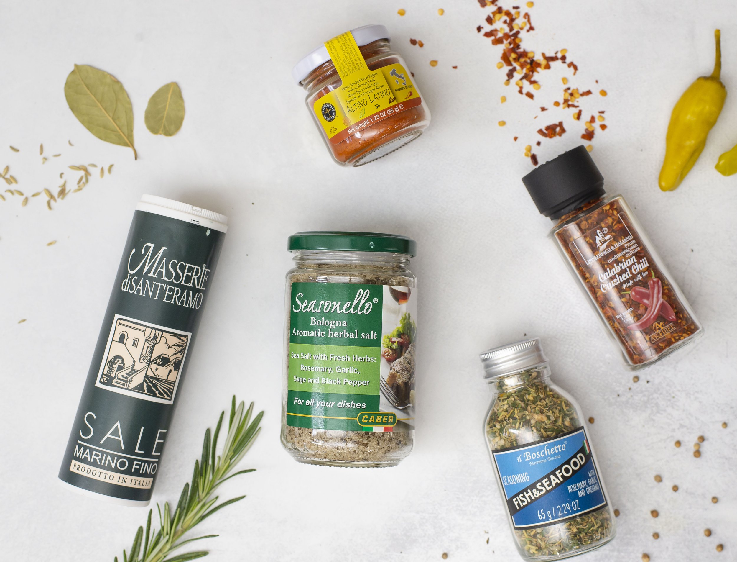 SPICES + SEASONINGS