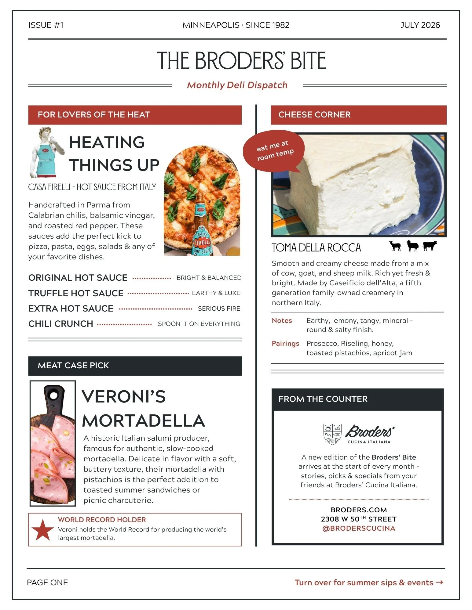 The Broders’ Bite: July 2026 Issue #1