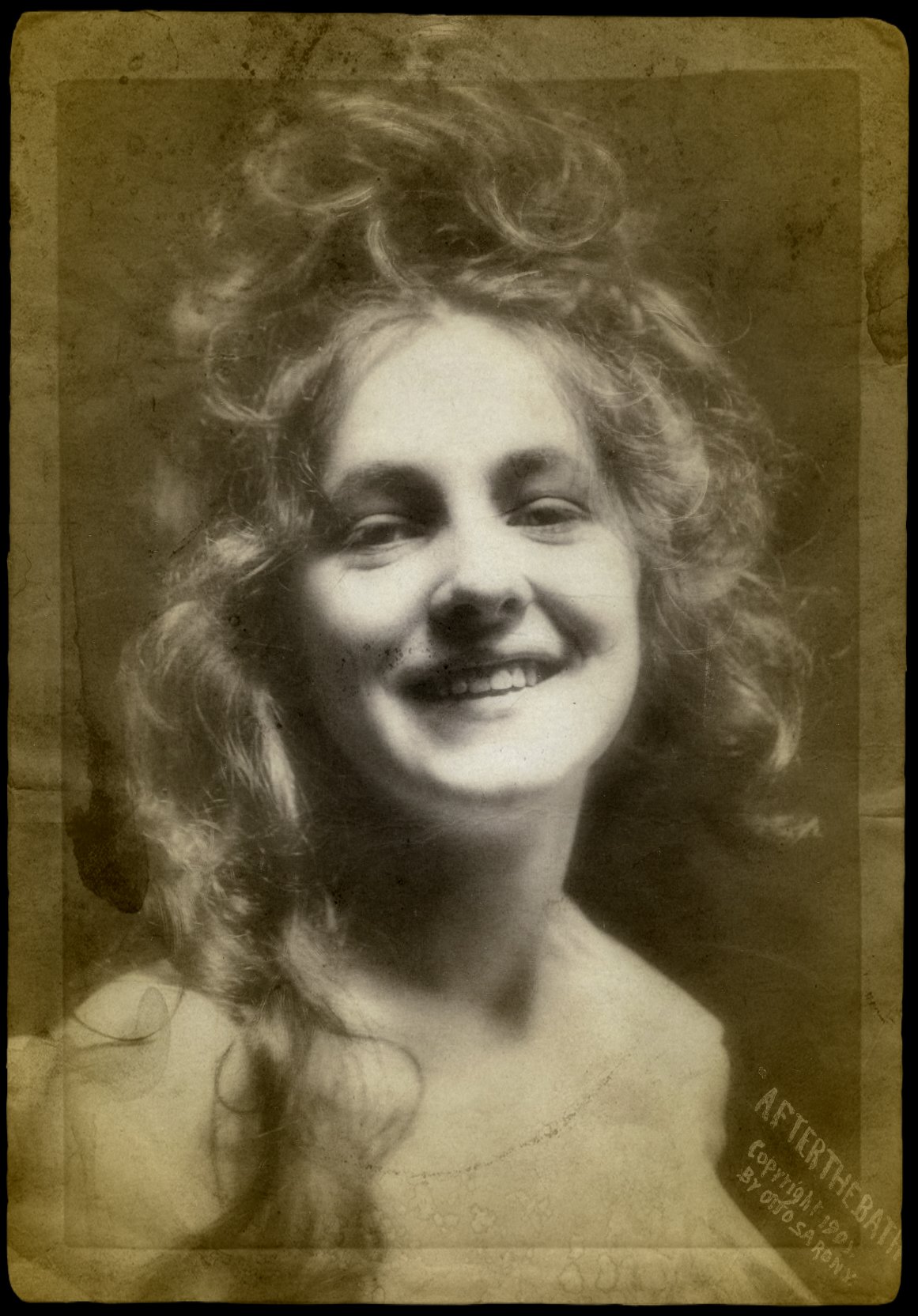 Evelyn Nesbit. She was so beautiful that she inspired Charles Dana Gibson’s “Gibson Girl” and was called “the loveliest looking girl who ever breathed” by author Irvin S. Cobb