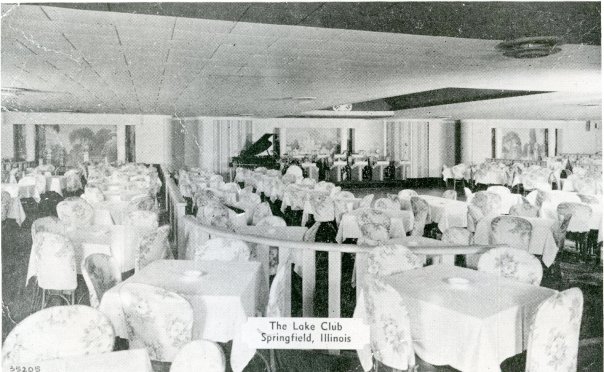 Postcard from the Lake Club in the 1940s