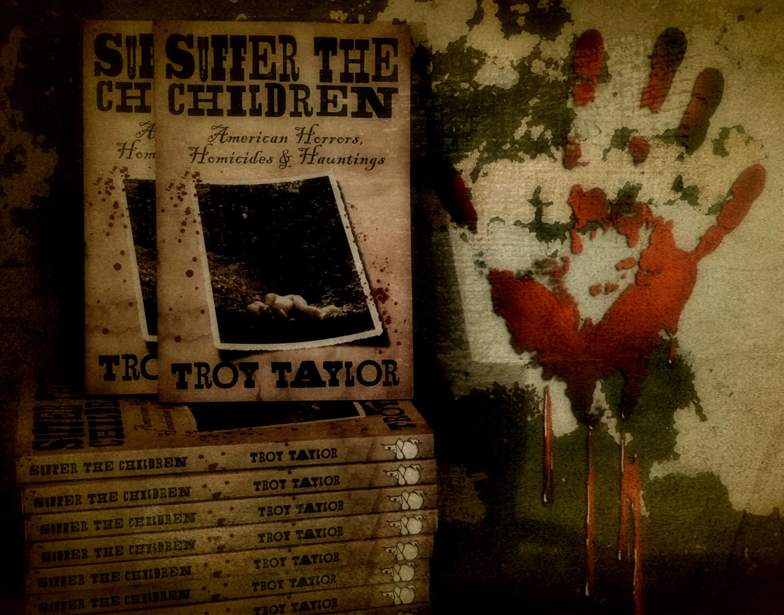 CLICK HERE to order your copy of SUFFER THE CHILDREN, but be prepared to be horrified! It's not for the faint of heart! Only $15 for a limited time!