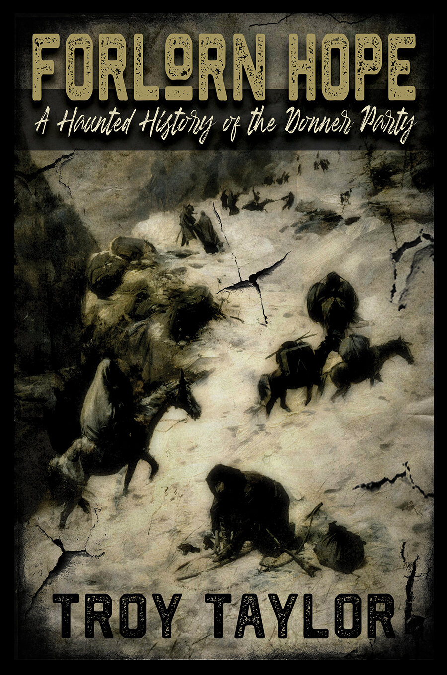 NEW FROM TROY TAYLOR — FORLORN HOPE: A HAUNTED HISTORY OF THE DONNER PARTY!  &nbsp;In Troy Taylor's latest book of historical horror, discover the true story of the Donner Party, which left Illinois in the spring of 1846 and traveled by wagon toward California. Most of us know how the story ends – with cannibalism in the mountains – but most don't know how they ended up there, snowbound in a winter landscape of ice and snow. This is a story that we all think we know – but there's much more to it than we hear about in school. This is one of the author's strangest and most unsettling books so far!  AVAILABLE MARCH 12!