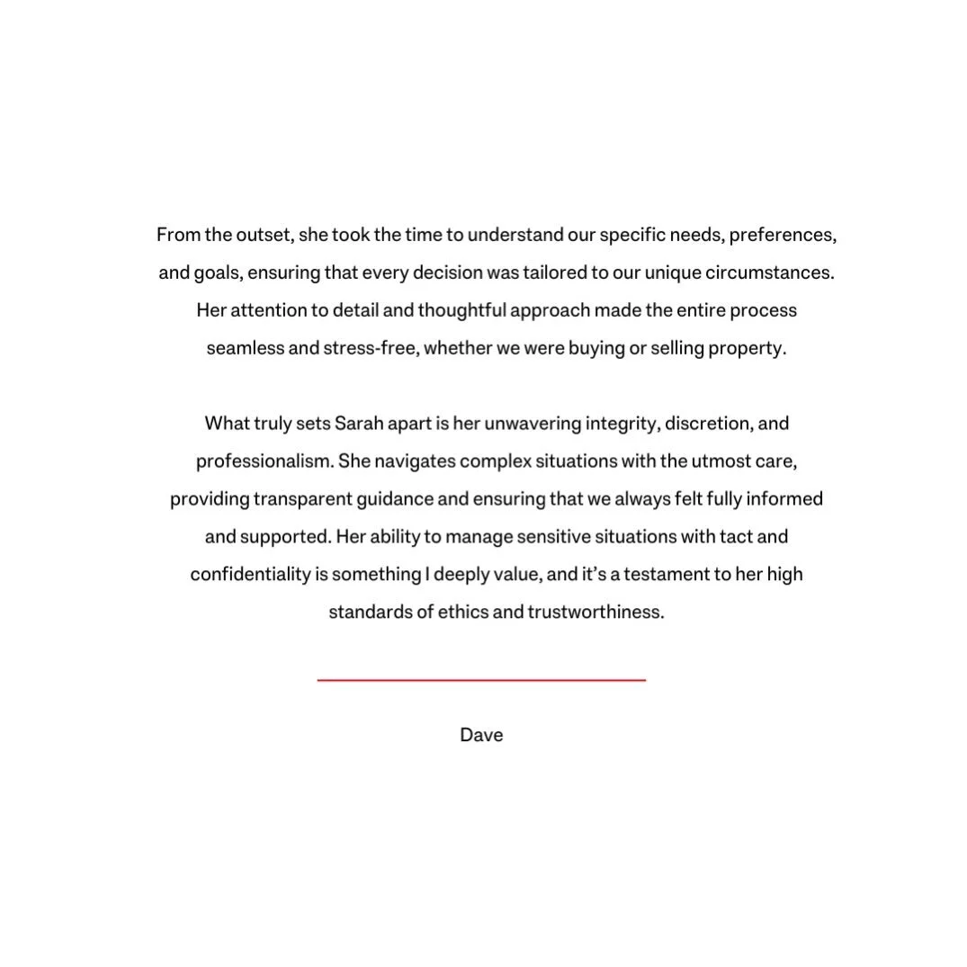 The foundation of my business is trust, and I am so thankful to work with amazing clients who give me theirs 🤍

#tuesdaytestimonials #sarahhunterhomes #feedback #trust #happyclients