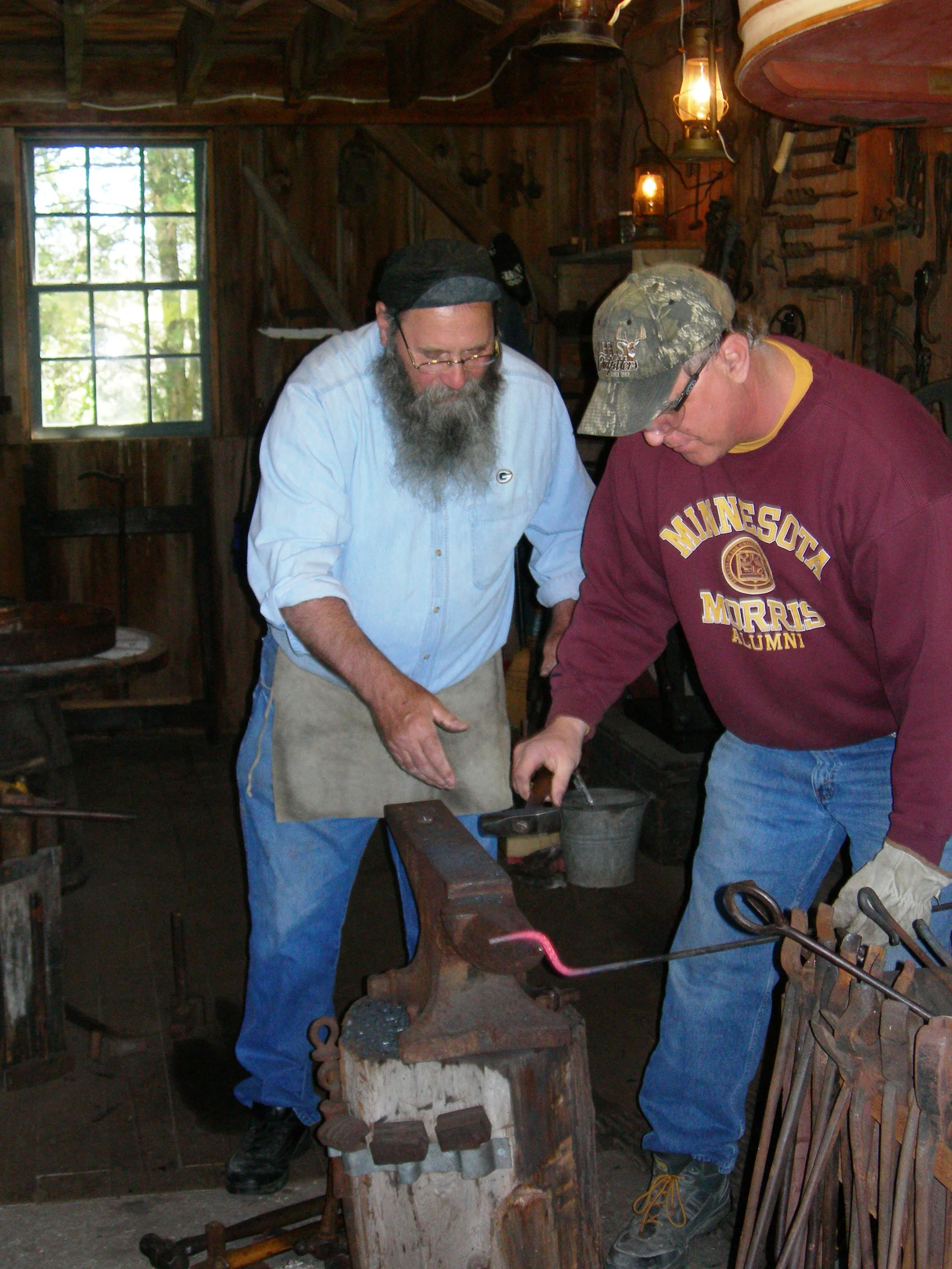 Blacksmithing: Dinner Triangle