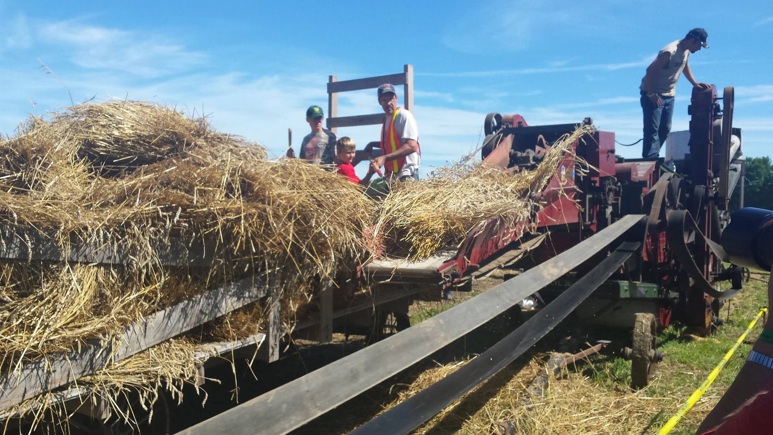 Threshing Demonstration
