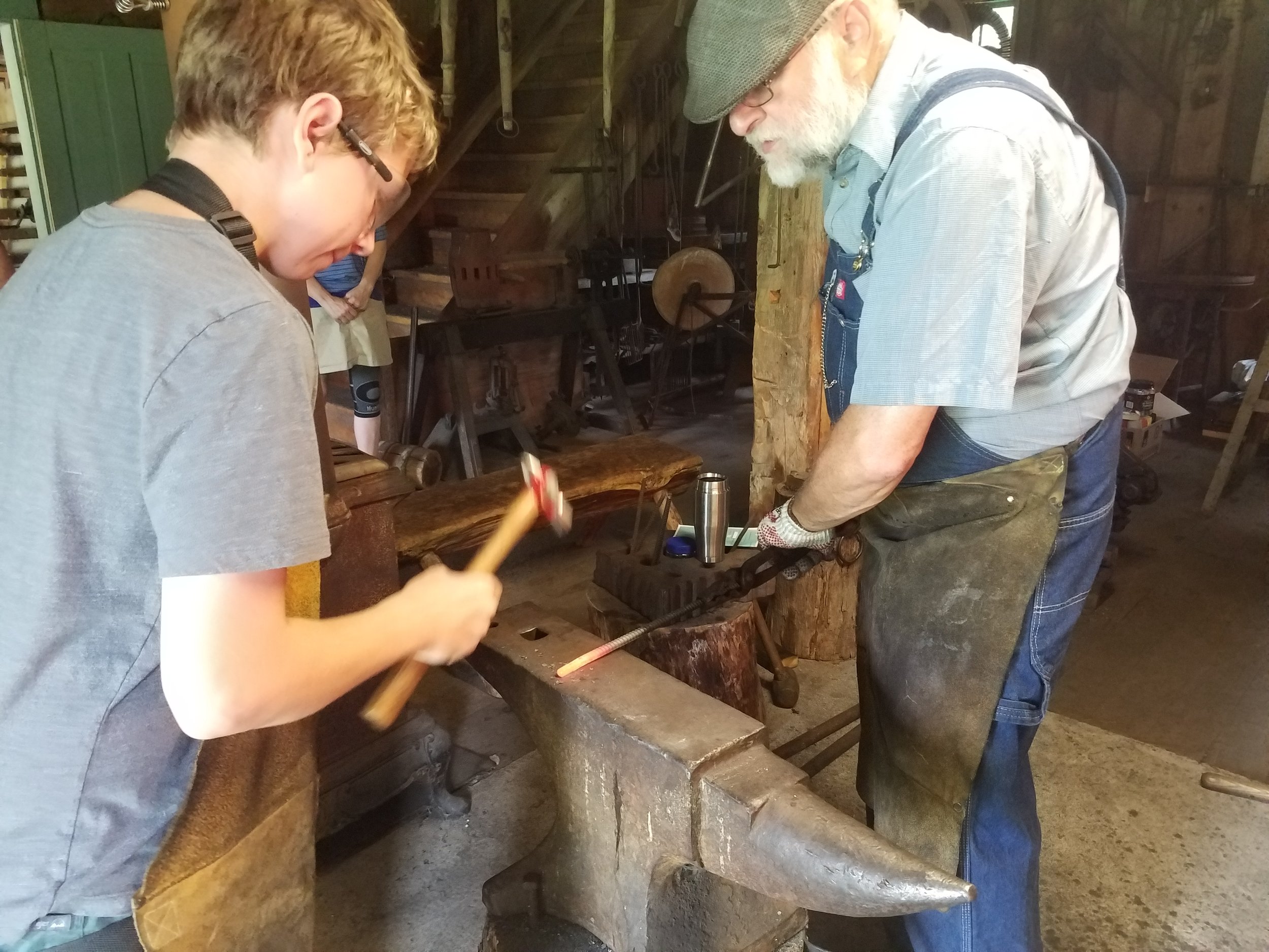 Refining the Old-Time Art of Blacksmithing — Manitowoc County Historical  Society