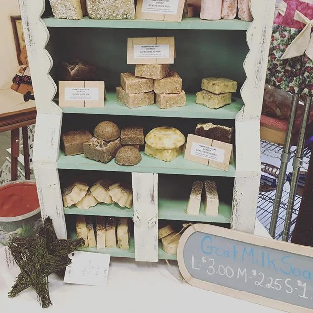 Get your goat's milk soap right here!